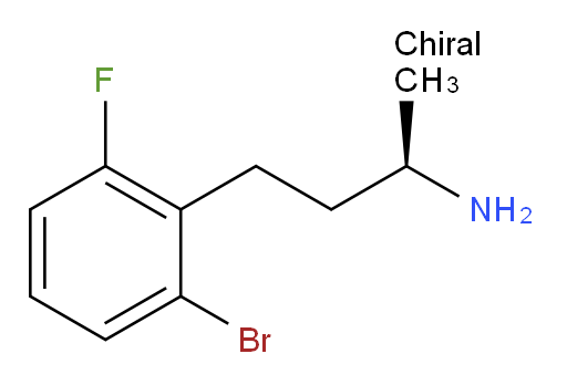 (2R)-4-(2-bromo-6-fluorophenyl)butan-2-amine