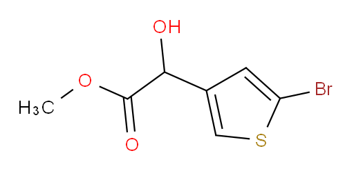 methyl 2-(5-bromothiophen-3-yl)-2-hydroxyacetate