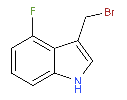 3-(bromomethyl)-4-fluoro-1H-indole