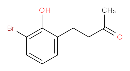 4-(3-bromo-2-hydroxyphenyl)butan-2-one