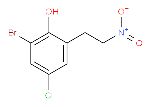 2-bromo-4-chloro-6-(2-nitroethyl)phenol