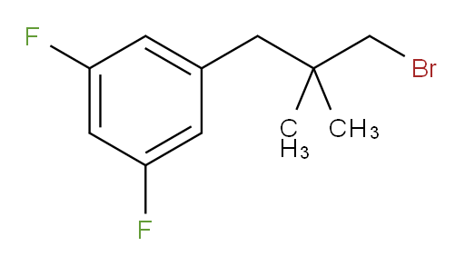 1-(3-bromo-2,2-dimethylpropyl)-3,5-difluorobenzene