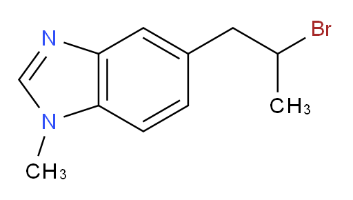 5-(2-bromopropyl)-1-methyl-1H-1,3-benzodiazole