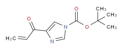 tert-butyl 4-(prop-2-enoyl)-1H-imidazole-1-carboxylate