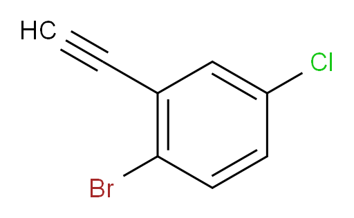 1-bromo-4-chloro-2-ethynylbenzene