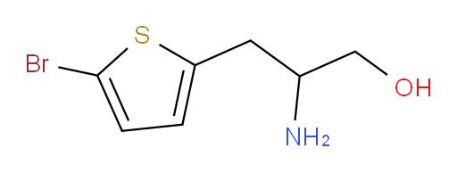 2-amino-3-(5-bromothiophen-2-yl)propan-1-ol