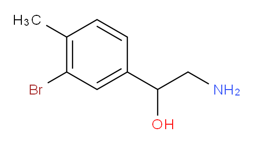 2-amino-1-(3-bromo-4-methylphenyl)ethan-1-ol
