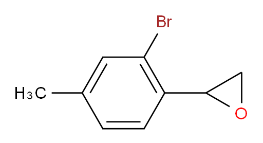 2-(2-bromo-4-methylphenyl)oxirane