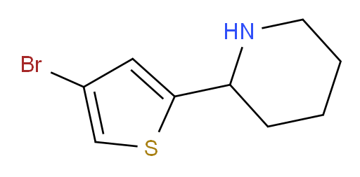 2-(4-bromothiophen-2-yl)piperidine