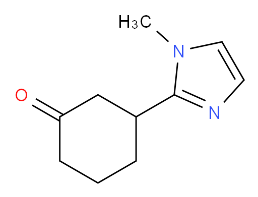 3-(1-methyl-1H-imidazol-2-yl)cyclohexan-1-one