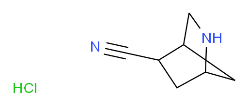 2-azabicyclo[2.2.1]heptane-5-carbonitrile hydrochloride