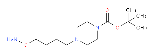 tert-butyl 4-[4-(aminooxy)butyl]piperazine-1-carboxylate