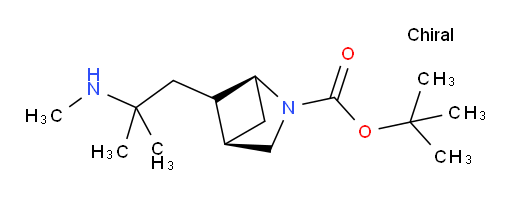 tert-butyl (1S,4R)-5-[2-methyl-2-(methylamino)propyl]-2-azabicyclo[2.1.1]hexane-2-carboxylate