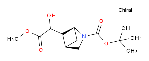 tert-butyl (1S,4R)-5-(1-hydroxy-2-methoxy-2-oxoethyl)-2-azabicyclo[2.1.1]hexane-2-carboxylate