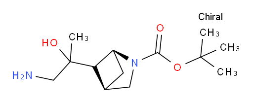 tert-butyl (1S,4R)-5-(1-amino-2-hydroxypropan-2-yl)-2-azabicyclo[2.1.1]hexane-2-carboxylate