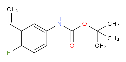 tert-butyl N-(3-ethenyl-4-fluorophenyl)carbamate