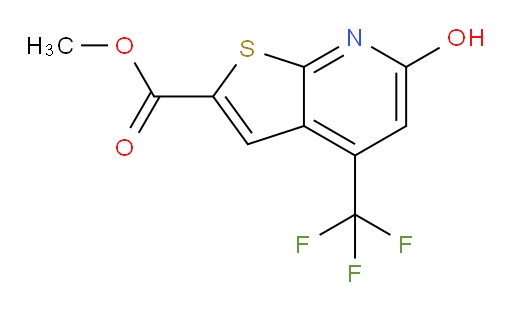 methyl 6-hydroxy-4-(trifluoromethyl)thieno[2,3-b]pyridine-2-carboxylate