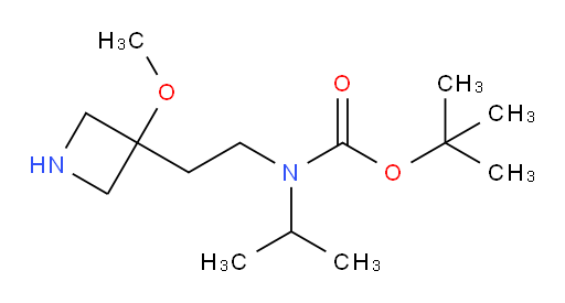 tert-butyl N-[2-(3-methoxyazetidin-3-yl)ethyl]-N-(propan-2-yl)carbamate