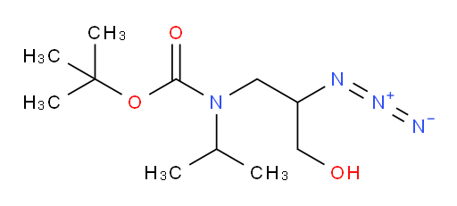 tert-butyl N-(2-azido-3-hydroxypropyl)-N-(propan-2-yl)carbamate
