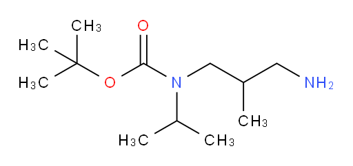 tert-butyl N-(3-amino-2-methylpropyl)-N-(propan-2-yl)carbamate