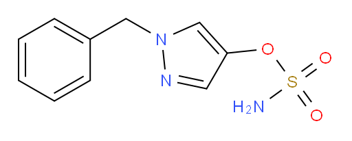 1-benzyl-1H-pyrazol-4-yl sulfamate