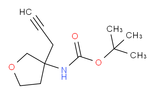 tert-butyl N-[3-(prop-2-yn-1-yl)oxolan-3-yl]carbamate