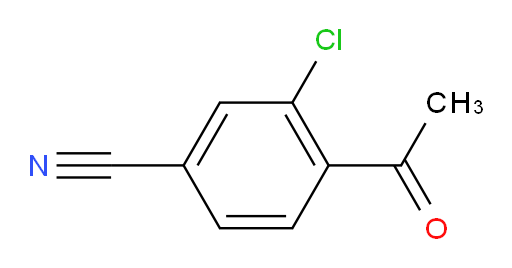 4-acetyl-3-chlorobenzonitrile