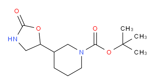 tert-butyl 3-(2-oxo-1,3-oxazolidin-5-yl)piperidine-1-carboxylate