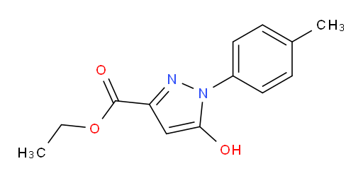 ethyl 5-hydroxy-1-(4-methylphenyl)-1H-pyrazole-3-carboxylate
