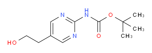 tert-butyl N-[5-(2-hydroxyethyl)pyrimidin-2-yl]carbamate
