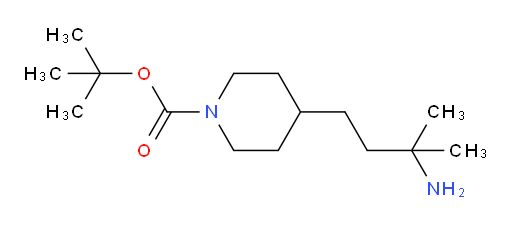 tert-butyl 4-(3-amino-3-methylbutyl)piperidine-1-carboxylate
