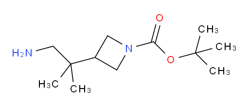 tert-butyl 3-(1-amino-2-methylpropan-2-yl)azetidine-1-carboxylate