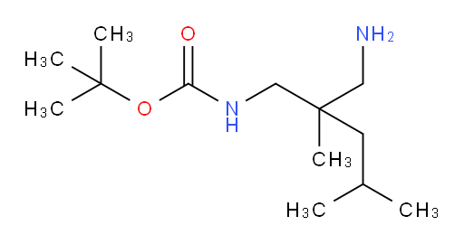 tert-butyl N-[2-(aminomethyl)-2,4-dimethylpentyl]carbamate