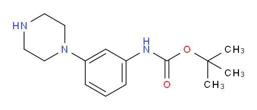 tert-butyl N-[3-(piperazin-1-yl)phenyl]carbamate