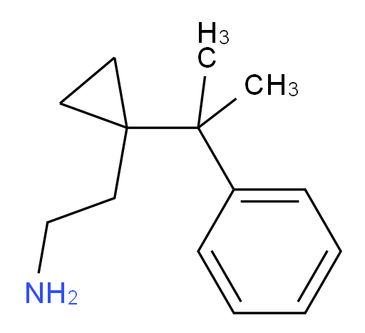 2-[1-(2-phenylpropan-2-yl)cyclopropyl]ethan-1-amine