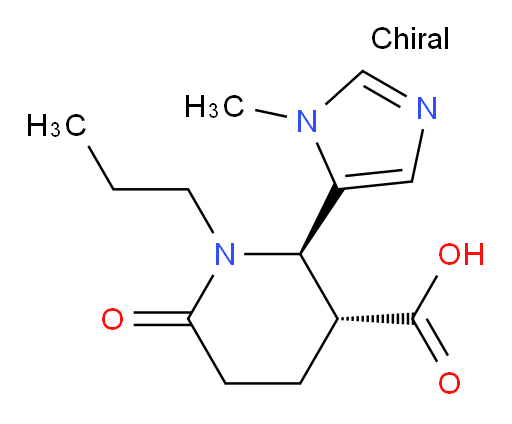 (2R,3R)-2-(1-methyl-1H-imidazol-5-yl)-6-oxo-1-propylpiperidine-3-carboxylic acid