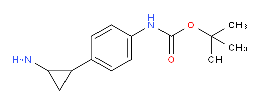 tert-butyl N-[4-(2-aminocyclopropyl)phenyl]carbamate