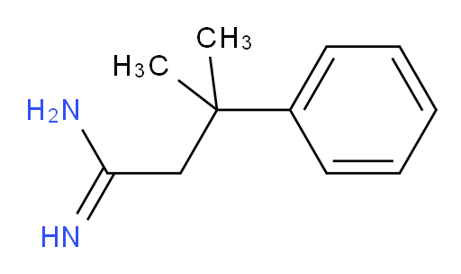 3-methyl-3-phenylbutanimidamide