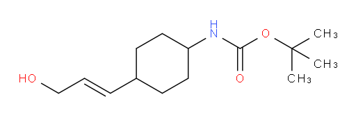 tert-butyl N-[4-(3-hydroxyprop-1-en-1-yl)cyclohexyl]carbamate