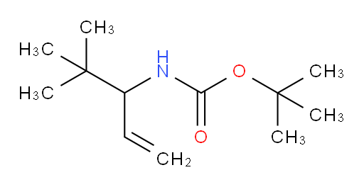 tert-butyl N-(4,4-dimethylpent-1-en-3-yl)carbamate