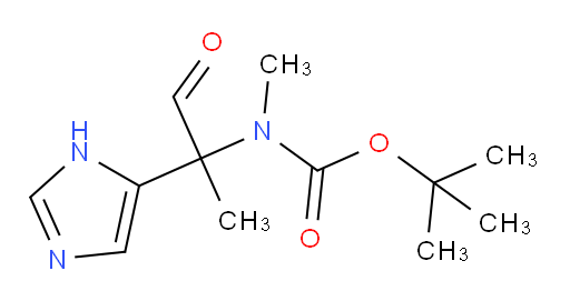 tert-butyl N-[2-(1H-imidazol-5-yl)-1-oxopropan-2-yl]-N-methylcarbamate