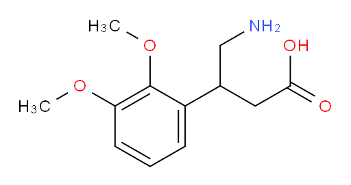 4-amino-3-(2,3-dimethoxyphenyl)butanoic acid