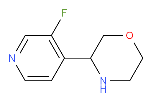 3-(3-fluoropyridin-4-yl)morpholine