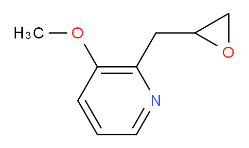 3-methoxy-2-[(oxiran-2-yl)methyl]pyridine