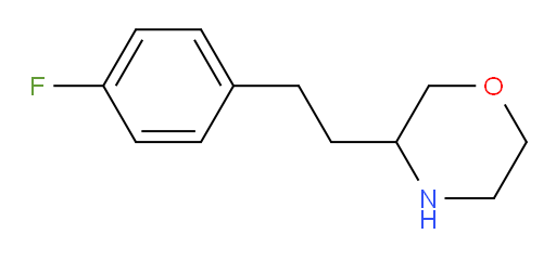 3-[2-(4-fluorophenyl)ethyl]morpholine