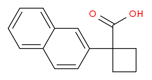 1-(naphthalen-2-yl)cyclobutane-1-carboxylic acid