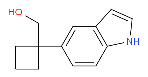 [1-(1H-indol-5-yl)cyclobutyl]methanol