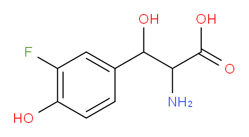 2-amino-3-(3-fluoro-4-hydroxyphenyl)-3-hydroxypropanoic acid