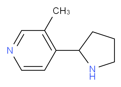 3-methyl-4-(pyrrolidin-2-yl)pyridine
