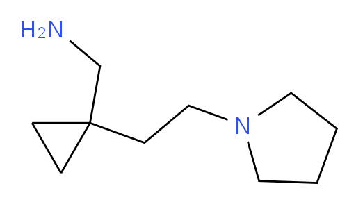 {1-[2-(pyrrolidin-1-yl)ethyl]cyclopropyl}methanamine
